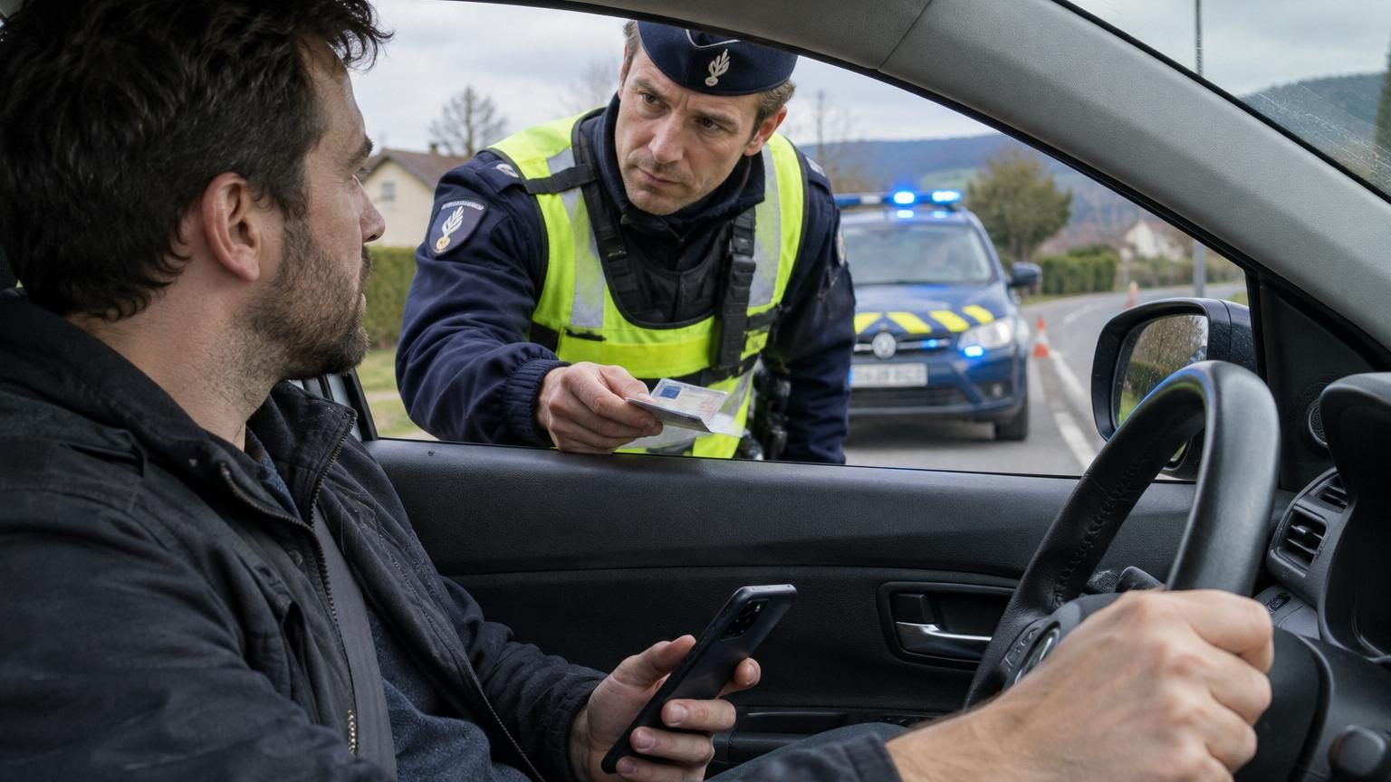 Téléphone au volant : la suspension du permis s'étend à toute la France, alors qu'elle ne visait qu'une vingtaine de départements