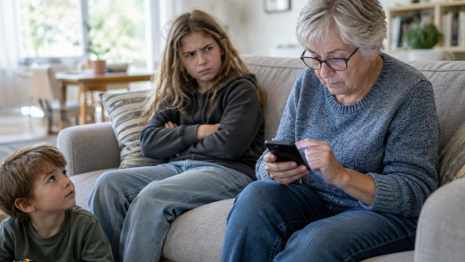 Temps d'écran excessif, texto tapé avec un seul doigt : les habitudes téléphoniques des boomers que les jeunes générations pointent du doigt