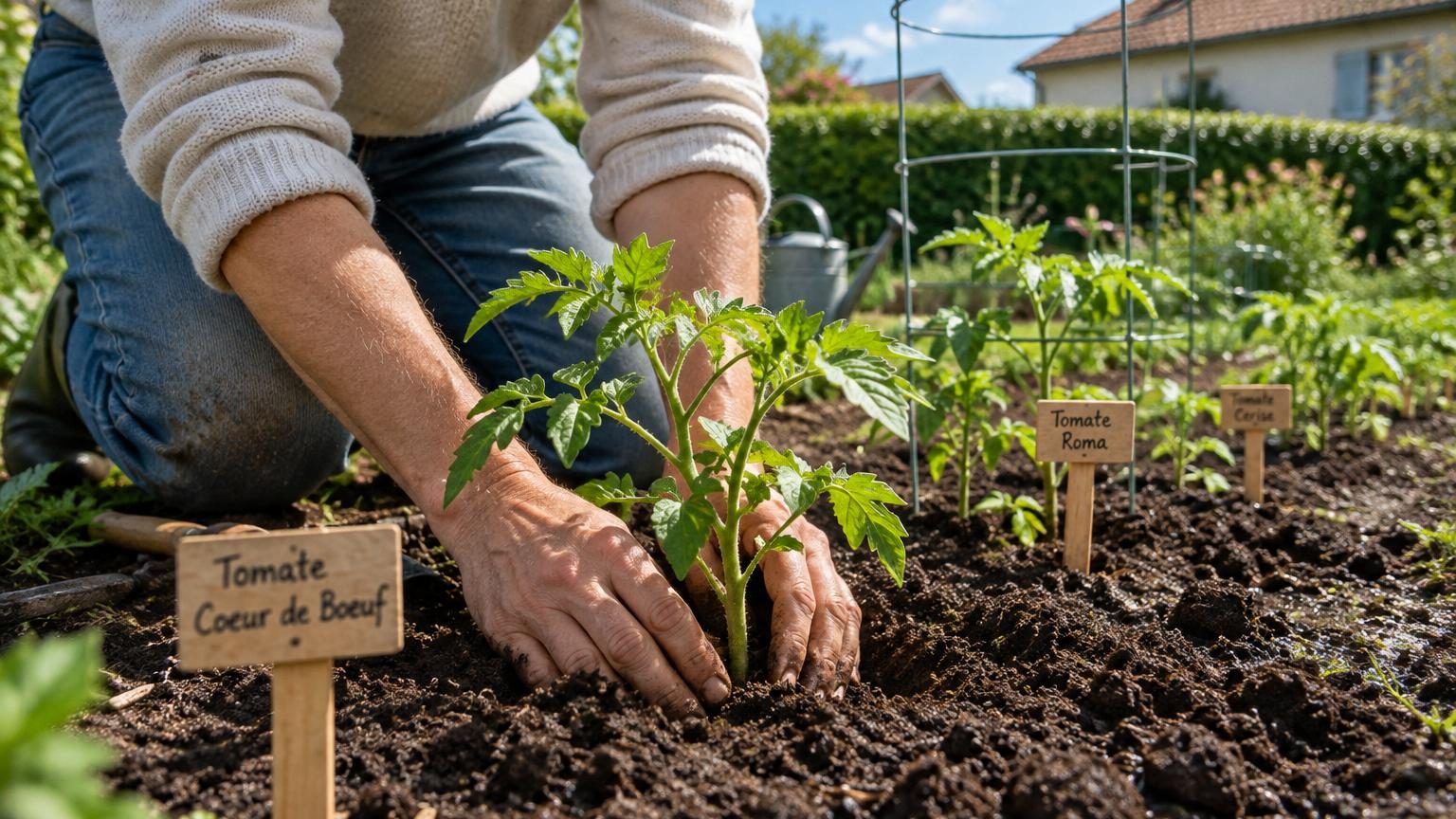 Tomates au jardin : voici la fenêtre exacte de plantation à ne pas rater pour récolter tout l&rsquo;été