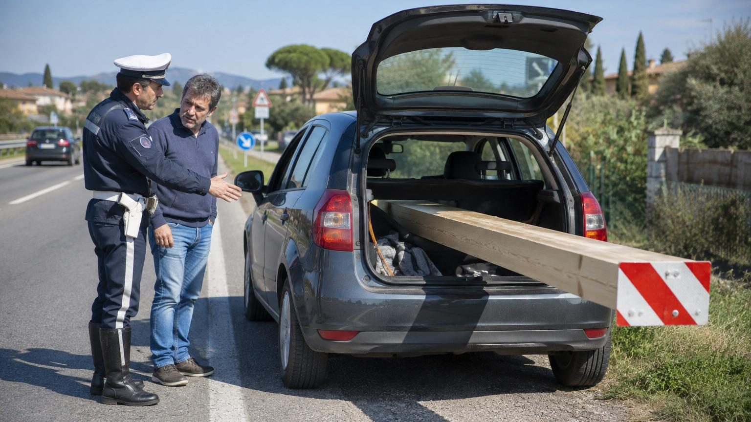 Transporter un objet qui dépasse de la voiture : les règles à connaître et les sanctions en cas d'oubli