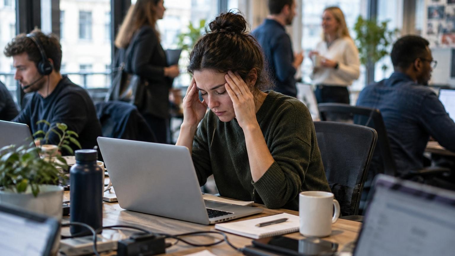 Travailler en open space épuise vraiment le cerveau : ce que révèle une étude en neurosciences sur la charge mentale