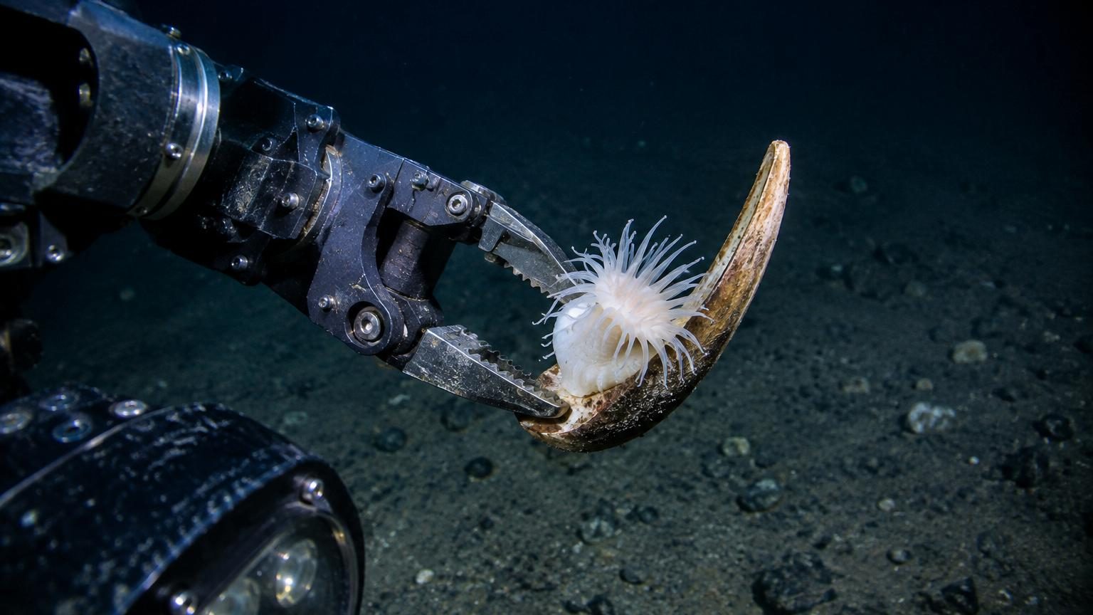 Un animal « à défenses » découvert à 5 000 mètres de profondeur : ce qu'il transportait a intrigué les scientifiques
