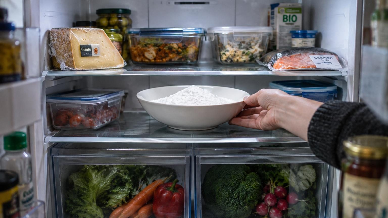 Un bol de bicarbonate dans le frigo contre les odeurs : ce que révèlent les tests en laboratoire sur cette astuce née d'une publicité de 1972