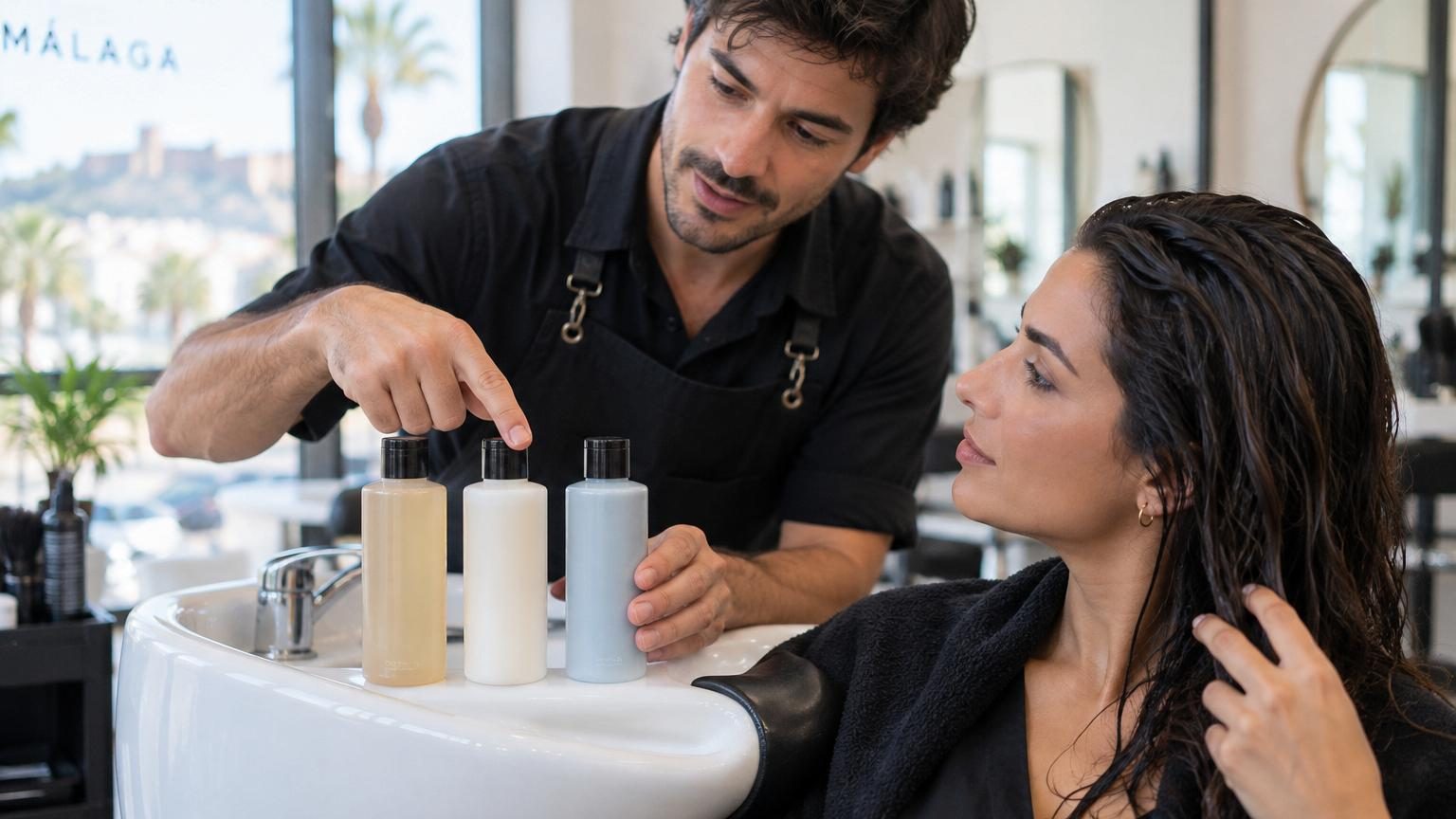 Un coiffeur rétablit l'ordre exact du lavage des cheveux : shampoing, masque, puis après-shampoing