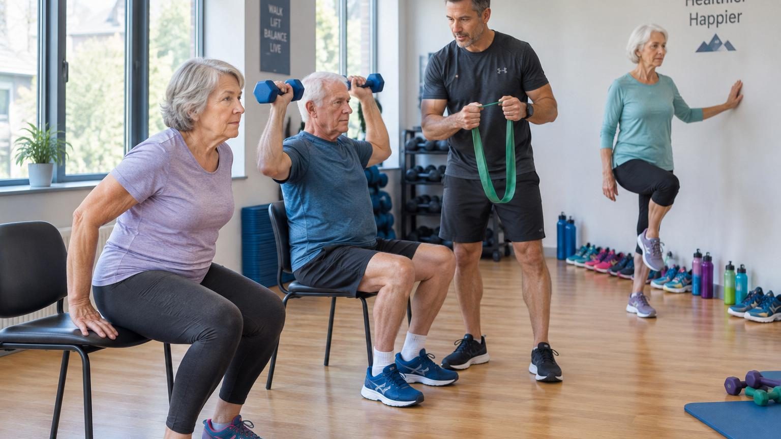 Un entraîneur est formel : après 60 ans, la marche ne suffit pas pour garder ses muscles, voici les 3 exercices à ajouter