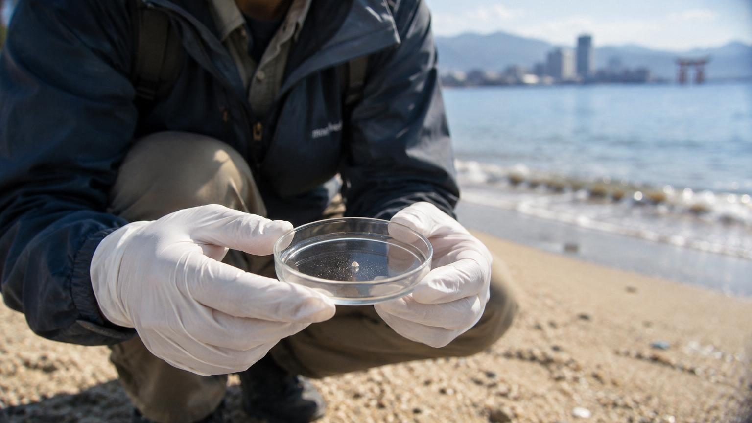 Un grain de sable de 10 micromètres dort sur une plage d'Hiroshima depuis 1945 : aucun laboratoire au monde n'avait jamais réussi à le produire
