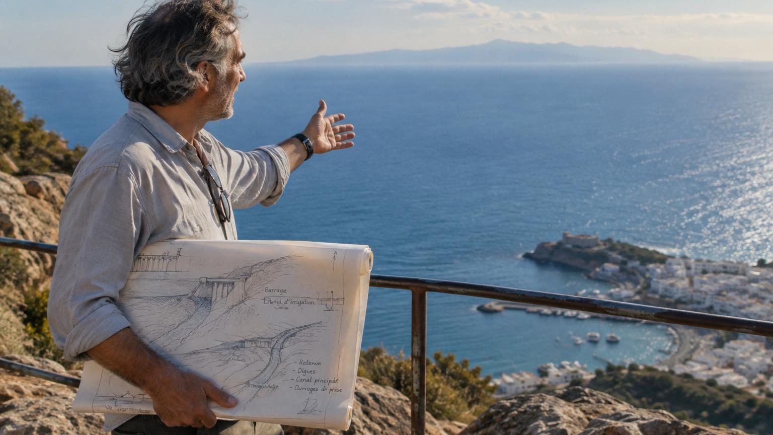 Un ingénieur allemand voulait vider la Méditerranée pour relier l&rsquo;Europe à l&rsquo;Afrique : son projet n&rsquo;a pas fini comme prévu