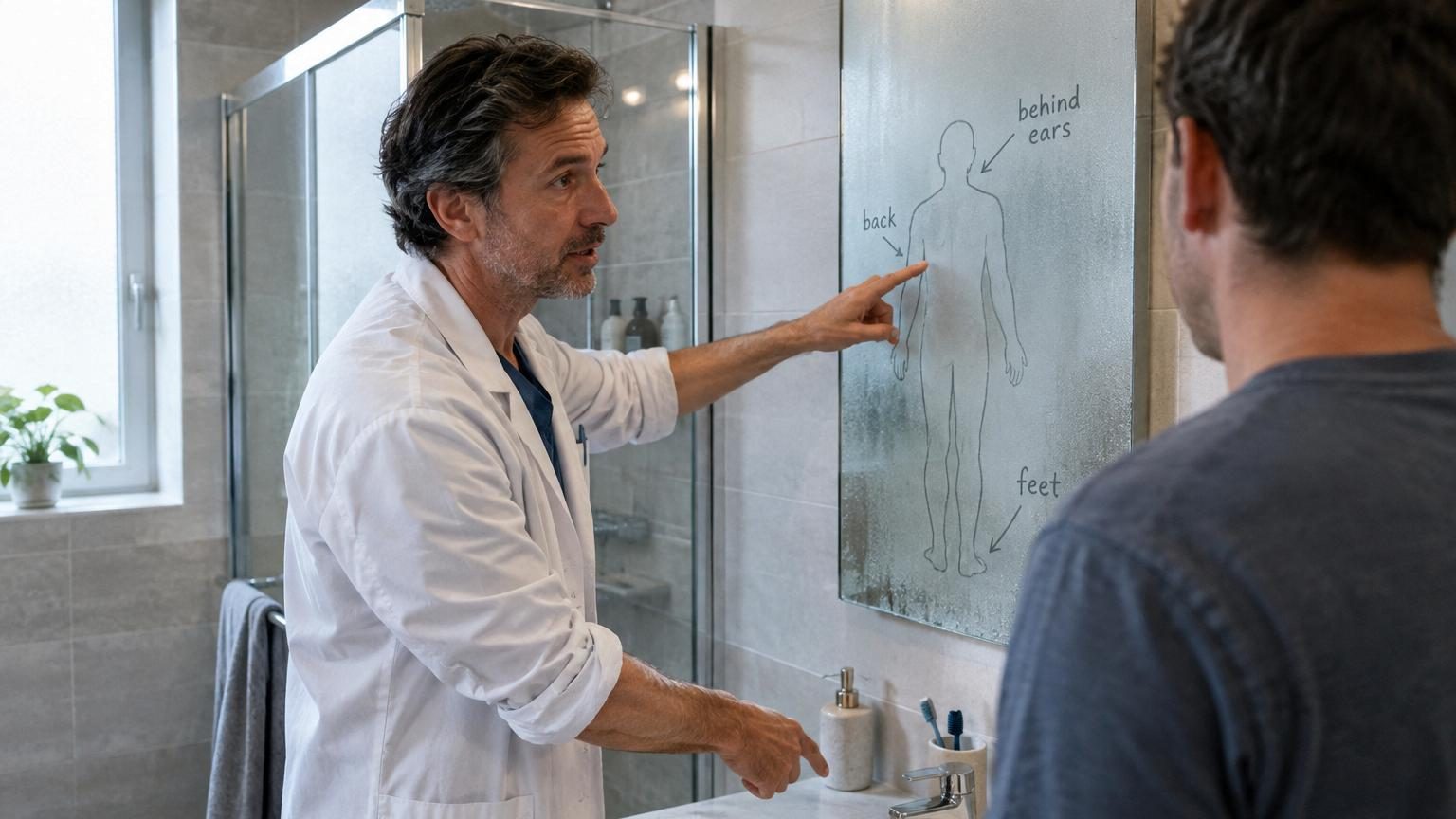 Un médecin spécialiste révèle les 3 parties du corps que presque personne ne lave correctement sous la douche