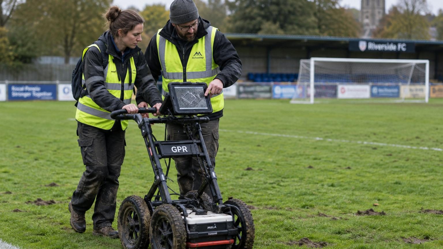 Un monastère fondé en 1256 dormait sous un terrain de football : il a été retrouvé sans le moindre coup de pelle