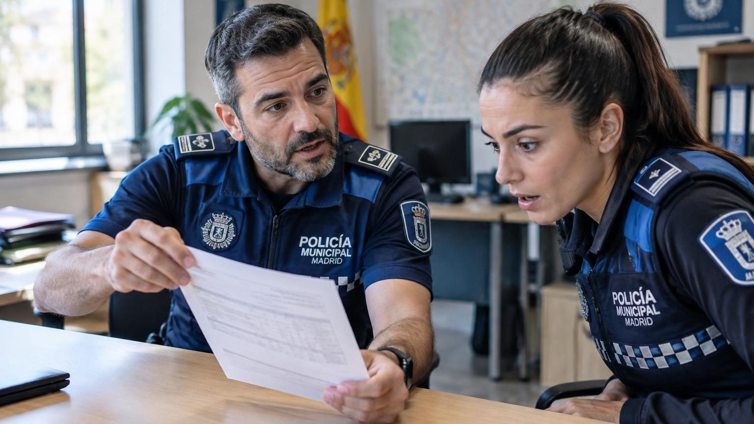 Un policier dévoile la fiche de paie d'un agent de police municipale à Madrid en 2026 : plus de 2 500 euros net par mois grâce aux primes