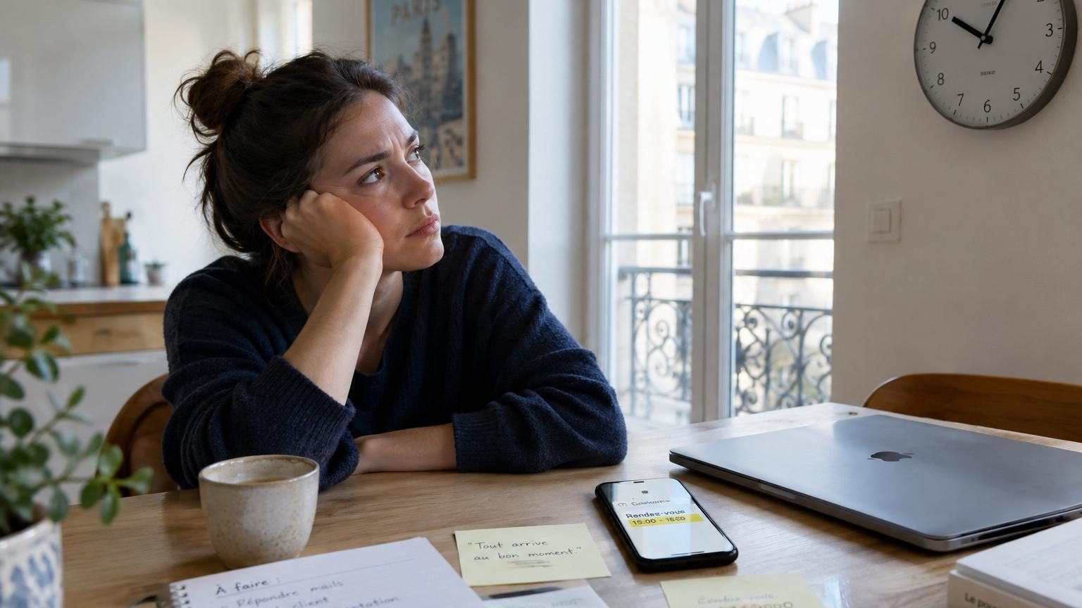 Un rendez-vous à 15 h et votre journée entière est fichue : les psychologues appellent ça le « mode attente »