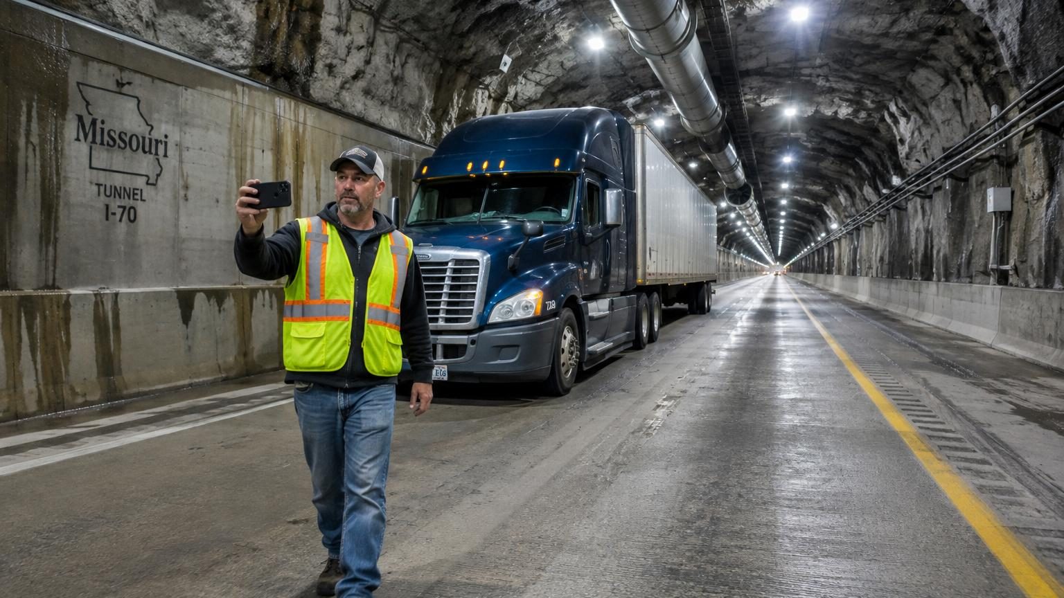 Un routier filme l&rsquo;intérieur des tunnels souterrains du Missouri : ce n&rsquo;est ni un bunker secret ni un repaire d&rsquo;Illuminati
