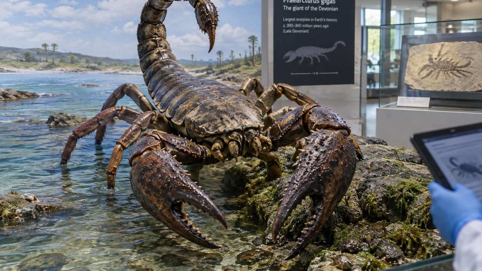 Un siècle de mystère enfin résolu : les scientifiques identifient le plus grand scorpion de l'histoire de la Terre, un prédateur vieux de 415 millions d'années