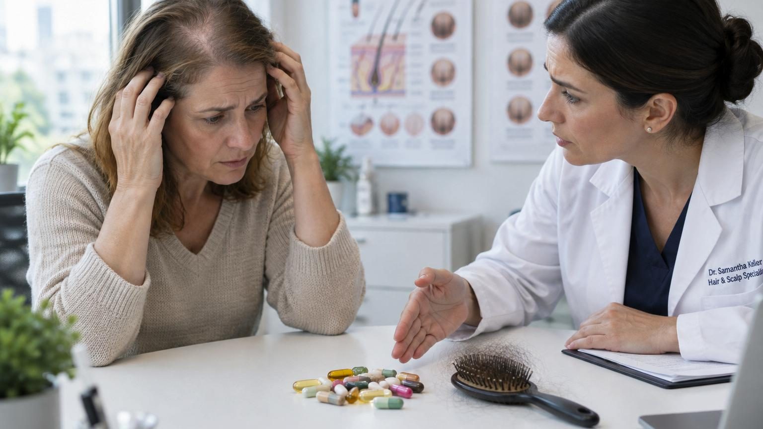 Un spécialiste de la médecine capillaire alerte sur les compléments contre la chute de cheveux : « L'accumulation de certains nutriments génère une toxicité métabolique »