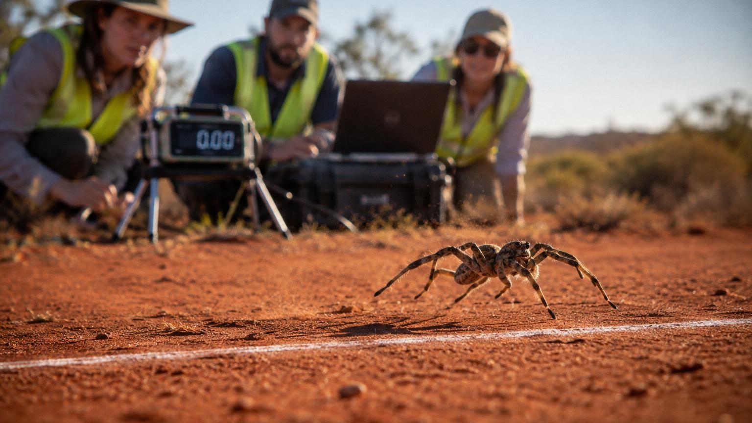 Une araignée chronométrée à 3,59 mètres par seconde en Australie : elle décroche le record du monde de vitesse