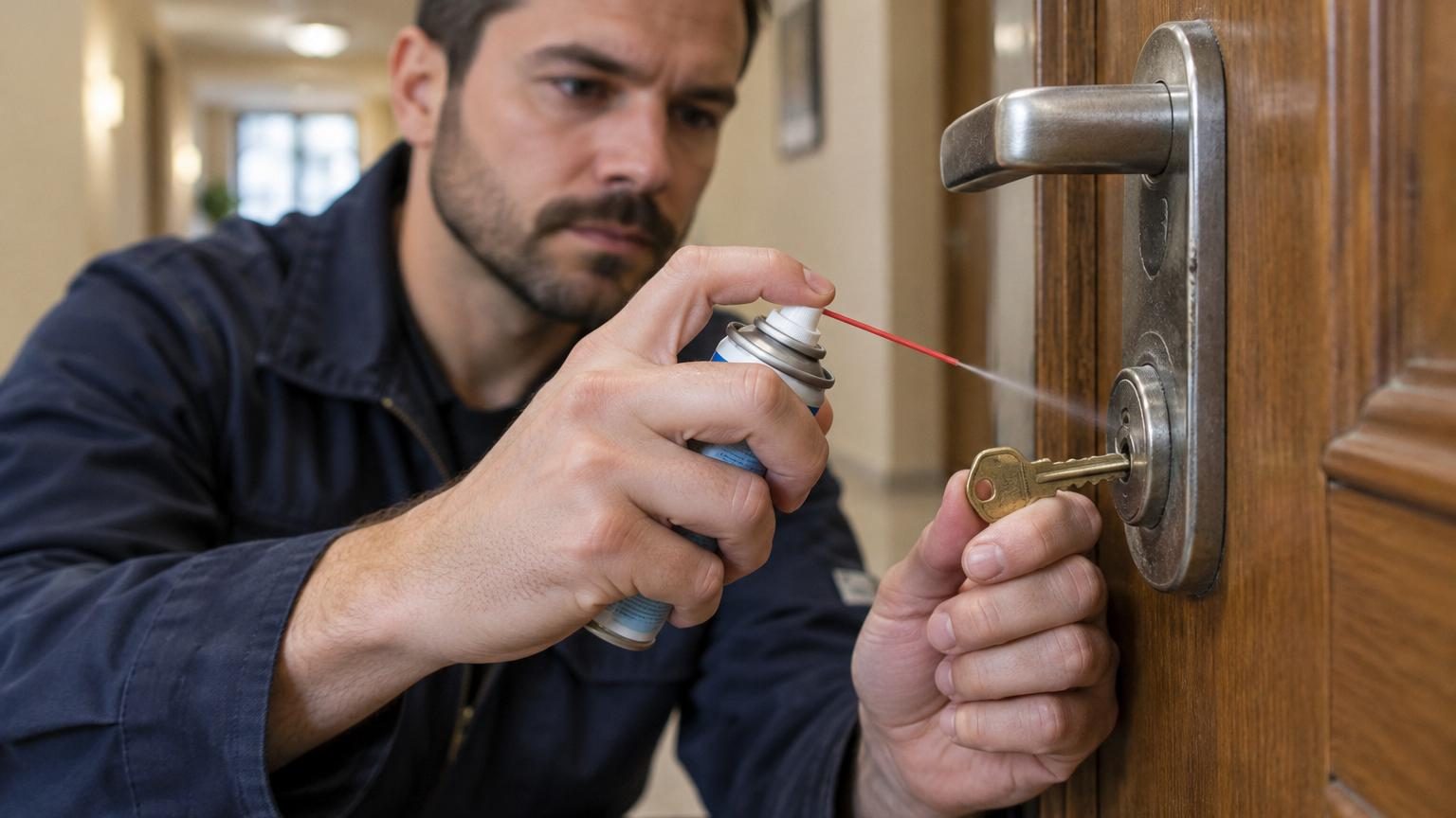 Une clé qui tourne mal dans la serrure ne signifie pas forcément qu'elle est à changer : les serruriers connaissent cette astuce toute simple