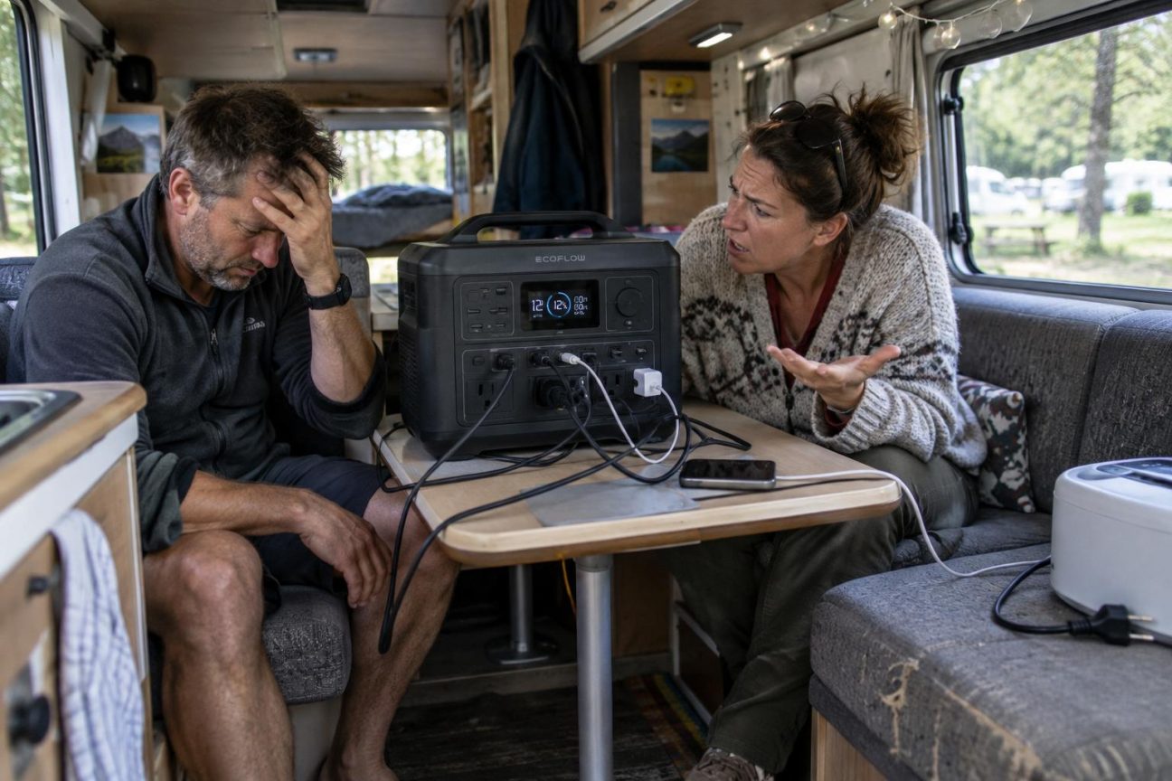 Une immense batterie pour ne plus jamais manquer d’électricité en camping-car : quelques semaines plus tard, ils regrettent amèrement