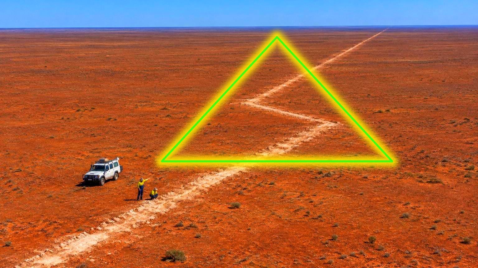 Une ligne géante apparue de nulle part en plein désert australien : les chercheurs ont enfin identifié ce phénomène naturel rare