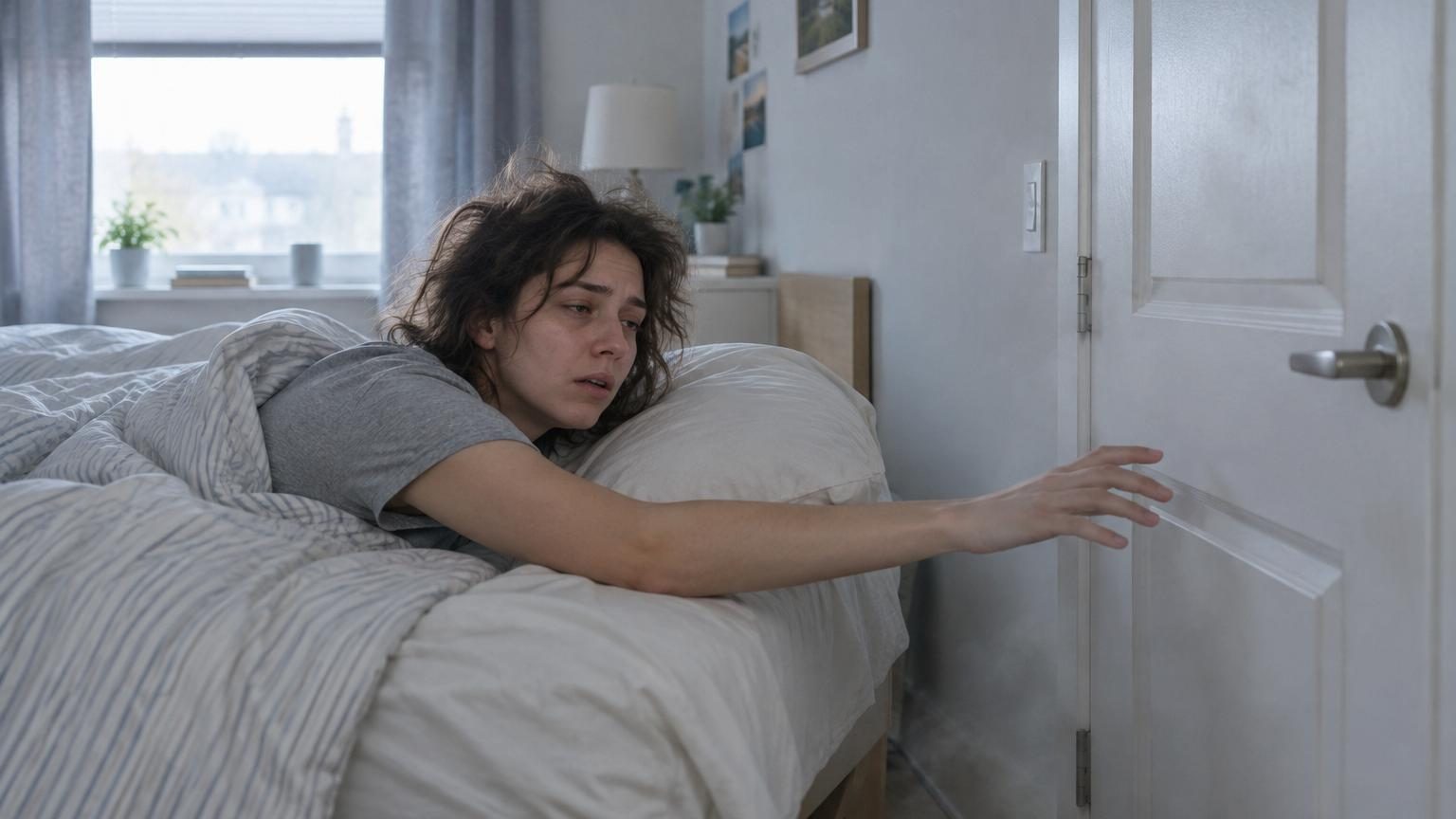 Une médecin alerte : dormir la porte de la chambre fermée fait grimper le CO₂ et provoque réveils nocturnes et fatigue au petit matin
