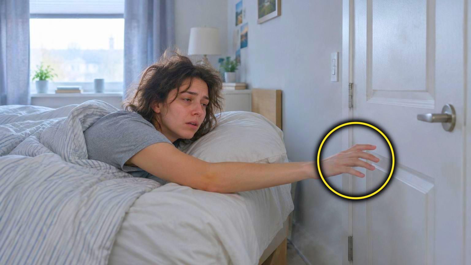 Une médecin alerte : dormir la porte de la chambre fermée fait grimper le CO₂ et provoque réveils nocturnes et fatigue au petit matin