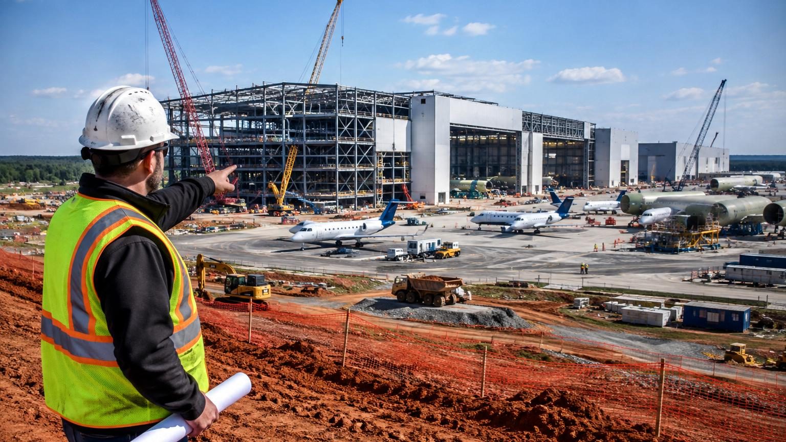 Une usine à 4,3 milliards d'euros sort de terre en Caroline du Nord : cette ville veut devenir la « Toulouse américaine » avec le Z4
