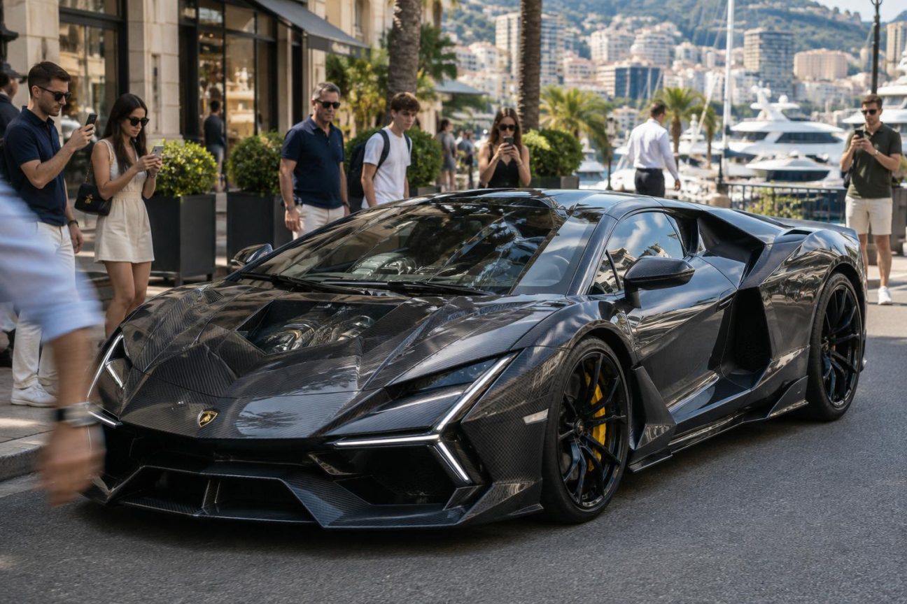V12 Lamborghini, carrosserie en carbone et seulement 5 exemplaires : cette supercar oubliée de Monaco avait des décennies d'avance sur son époque