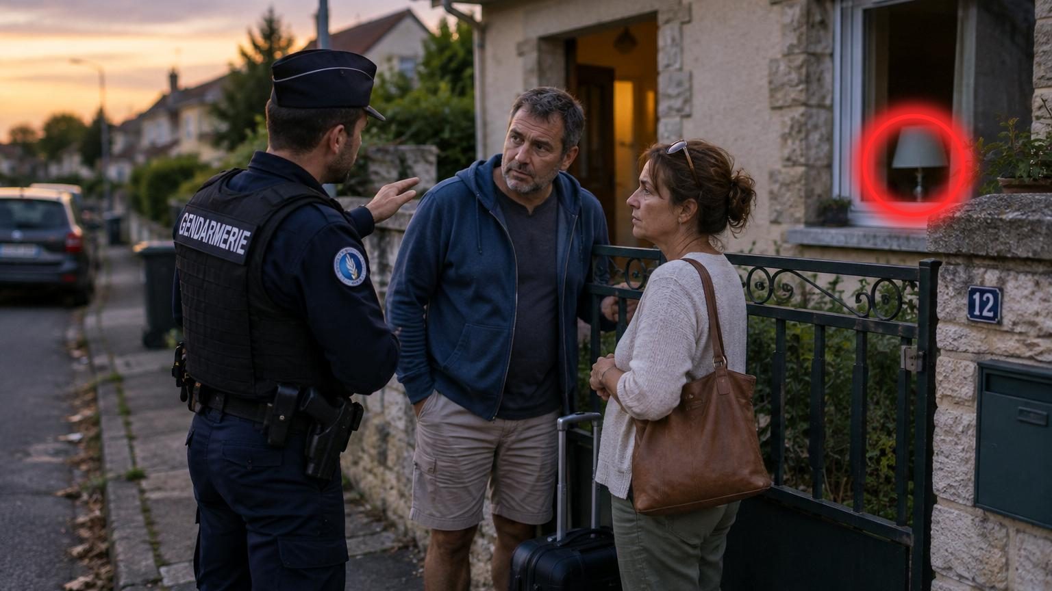 Vacances : les gendarmes ne conseillent plus de laisser une lampe allumée, et le geste qu'ils recommandent à la place ne coûte rien