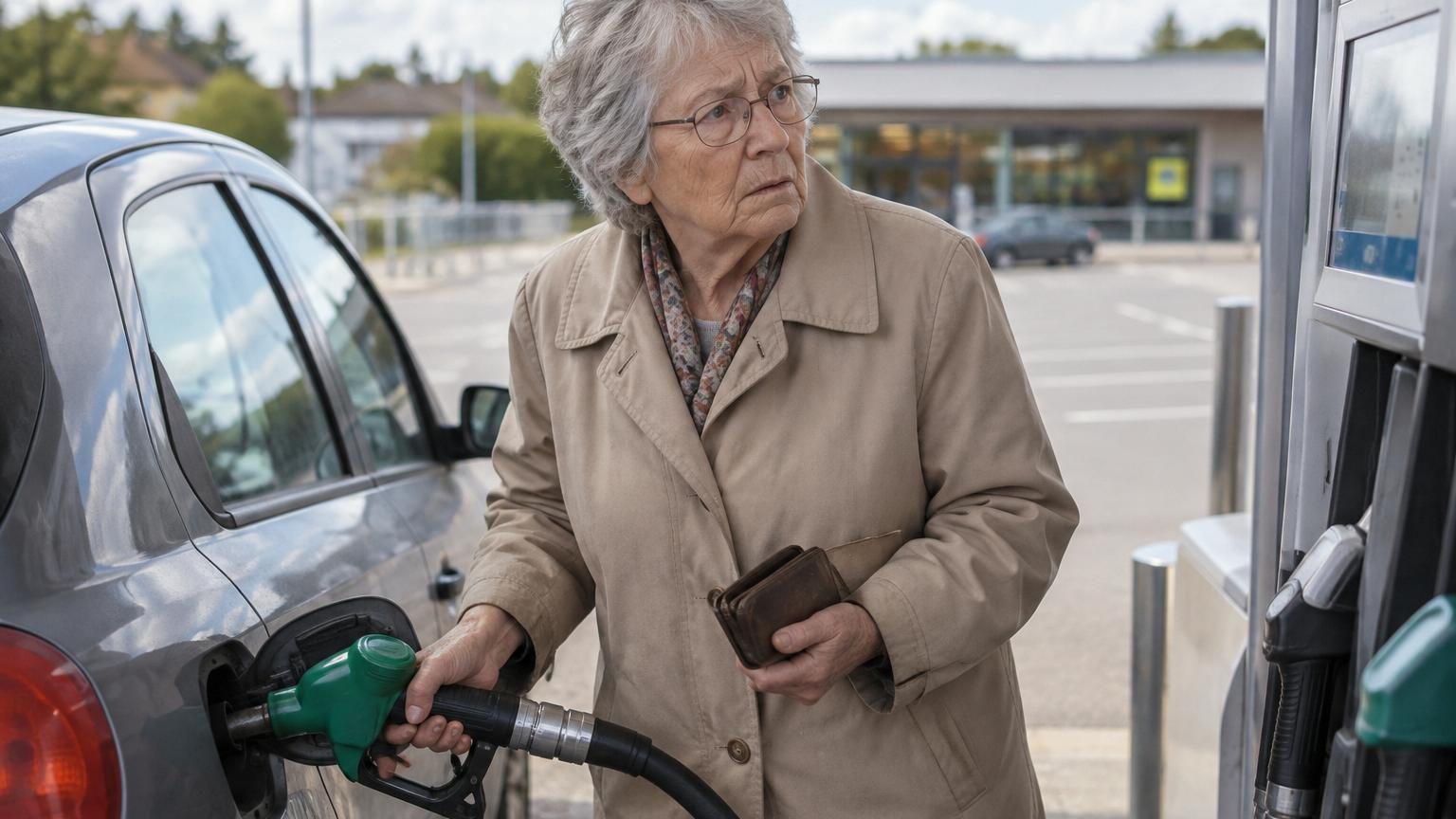 Veuve depuis 5 ans, Elaine, 77 ans, dépense 58 euros par semaine en essence : plus que son budget alimentaire