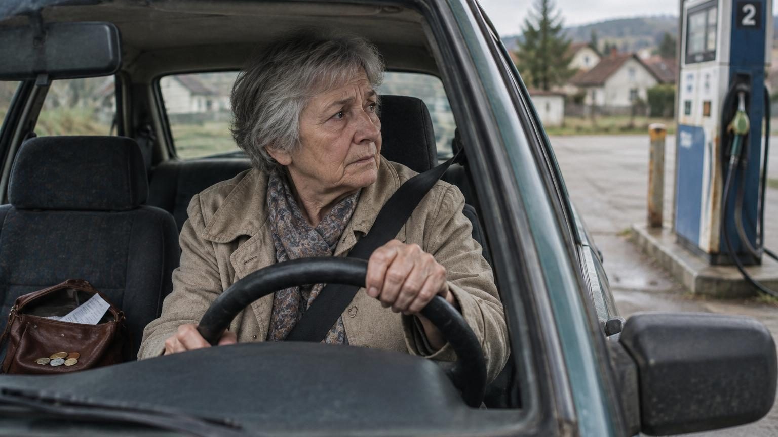 Veuve depuis 5 ans, Elaine, 77 ans, vit seule avec une petite pension : « Je dépense environ 58 euros par semaine en essence, plus que pour me nourrir »
