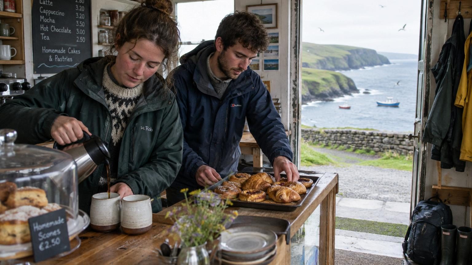 Vivre gratuitement sur une île européenne : la seule condition est de s'occuper du café et des logements de vacances