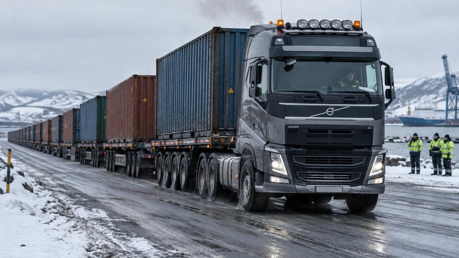 Volvo teste son camion FH16 avec une nouvelle boîte I-Shift : il tracte 750 000 kg d'un seul coup