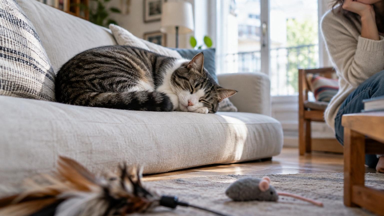 Votre chat dort entre 12 et 16 heures par jour : un vétérinaire explique pourquoi ce n'est pas de la paresse