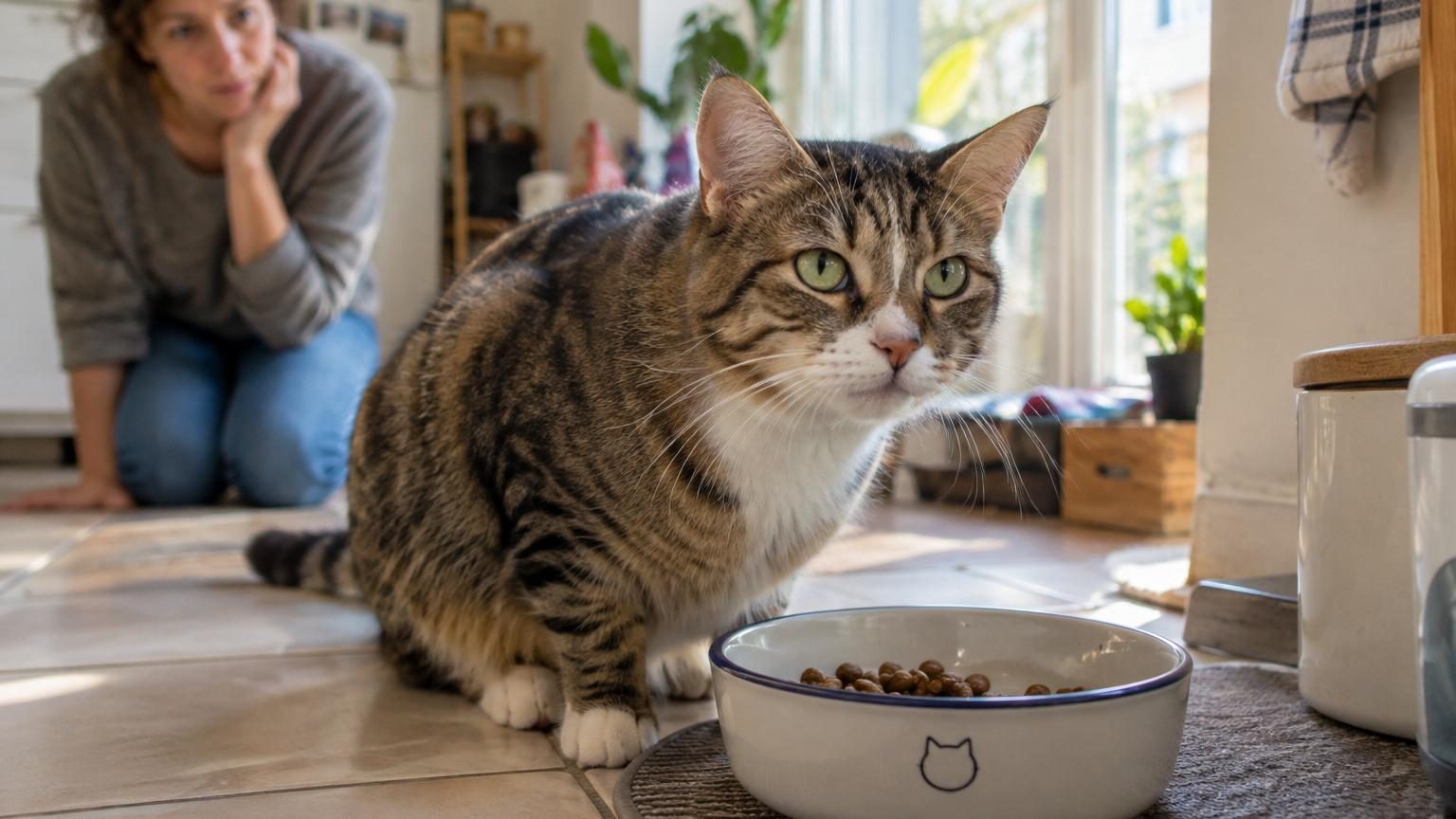 Votre chat s'arrête net de manger puis reprend quelques minutes plus tard : une nouvelle étude pointe son odorat