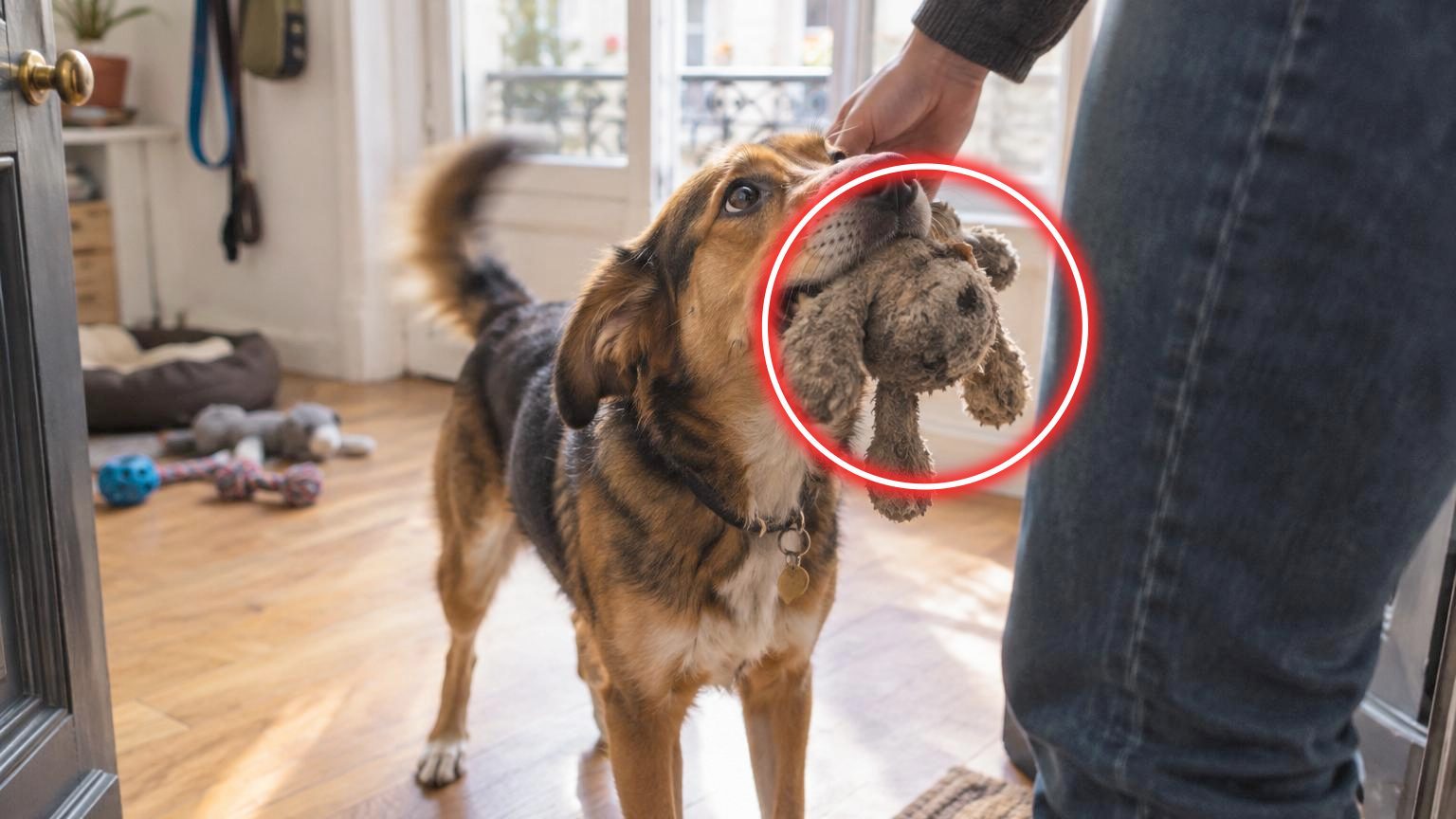 Votre chien vous accueille avec un jouet dans la gueule : les experts en comportement animal expliquent ce qu'il cherche vraiment à vous dire