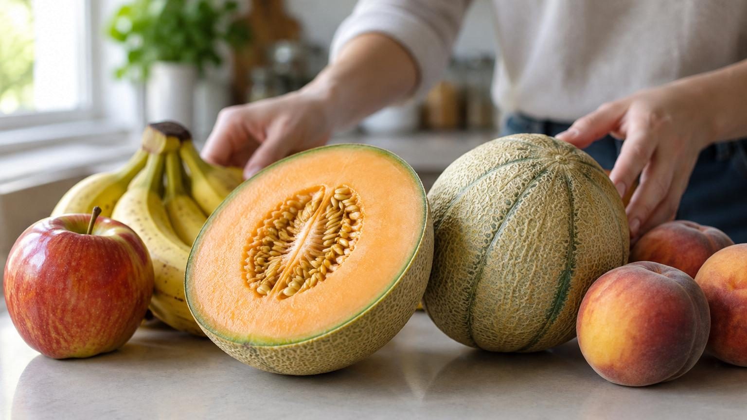 Votre melon est encore dur : placez-le à côté de ces fruits précis, voici ce qui se passe en deux jours