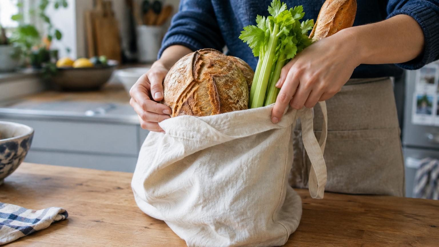 Votre pain reste frais et sans moisissure pendant des semaines : il suffit d'un seul ingrédient, et ce n'est pas le congélateur