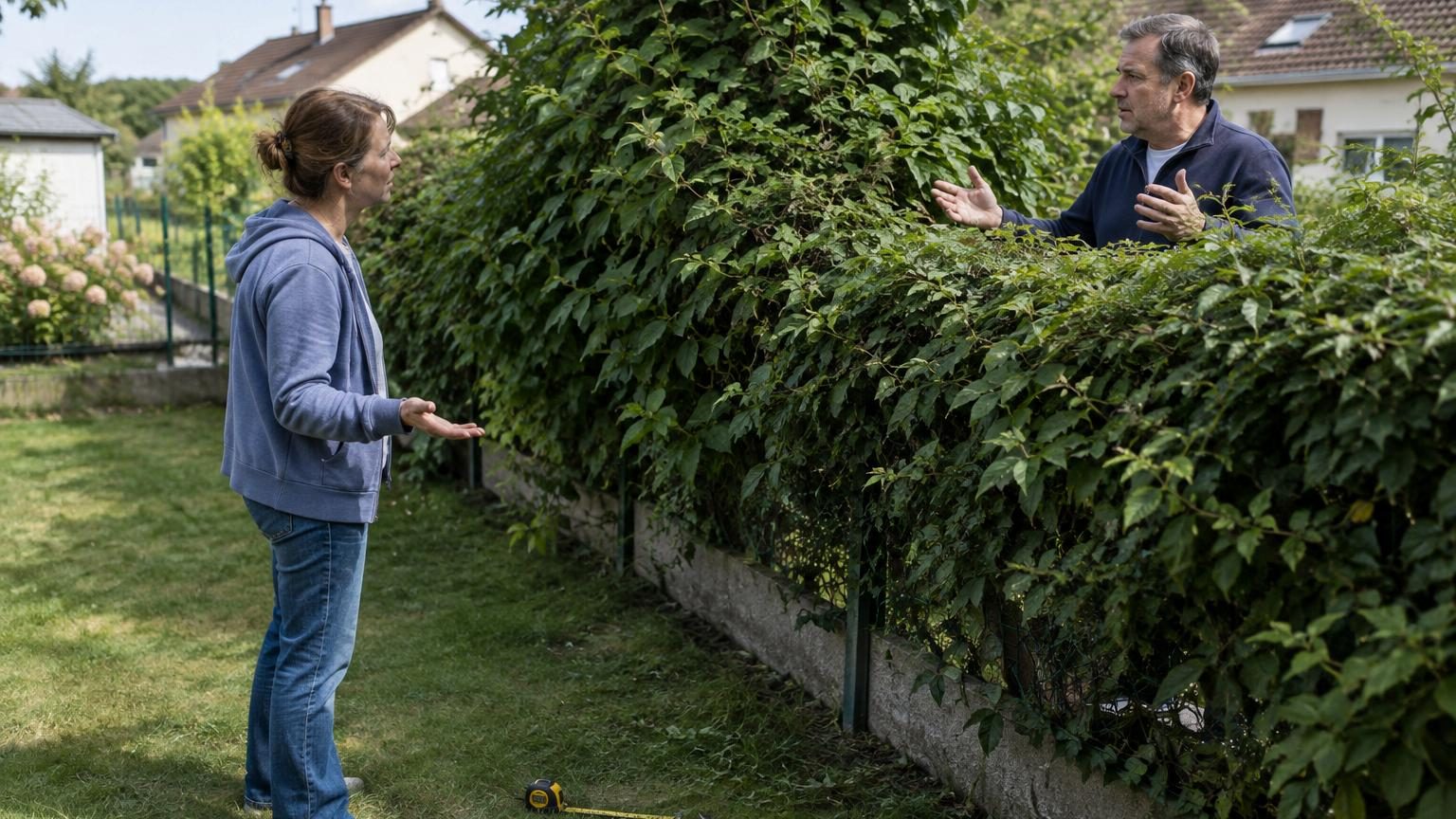 Votre voisin refuse de tailler sa haie et votre jardin s&rsquo;assombrit : voici les recours prévus par la loi