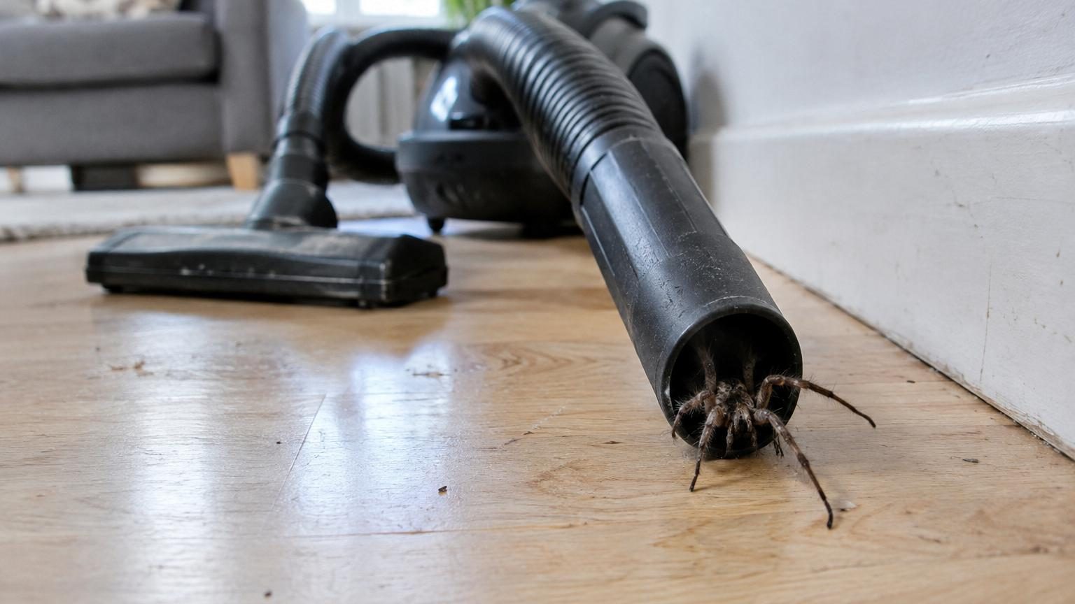 Vous aspirez une araignée avec l'aspirateur : voici ce qui lui arrive vraiment, selon deux spécialistes