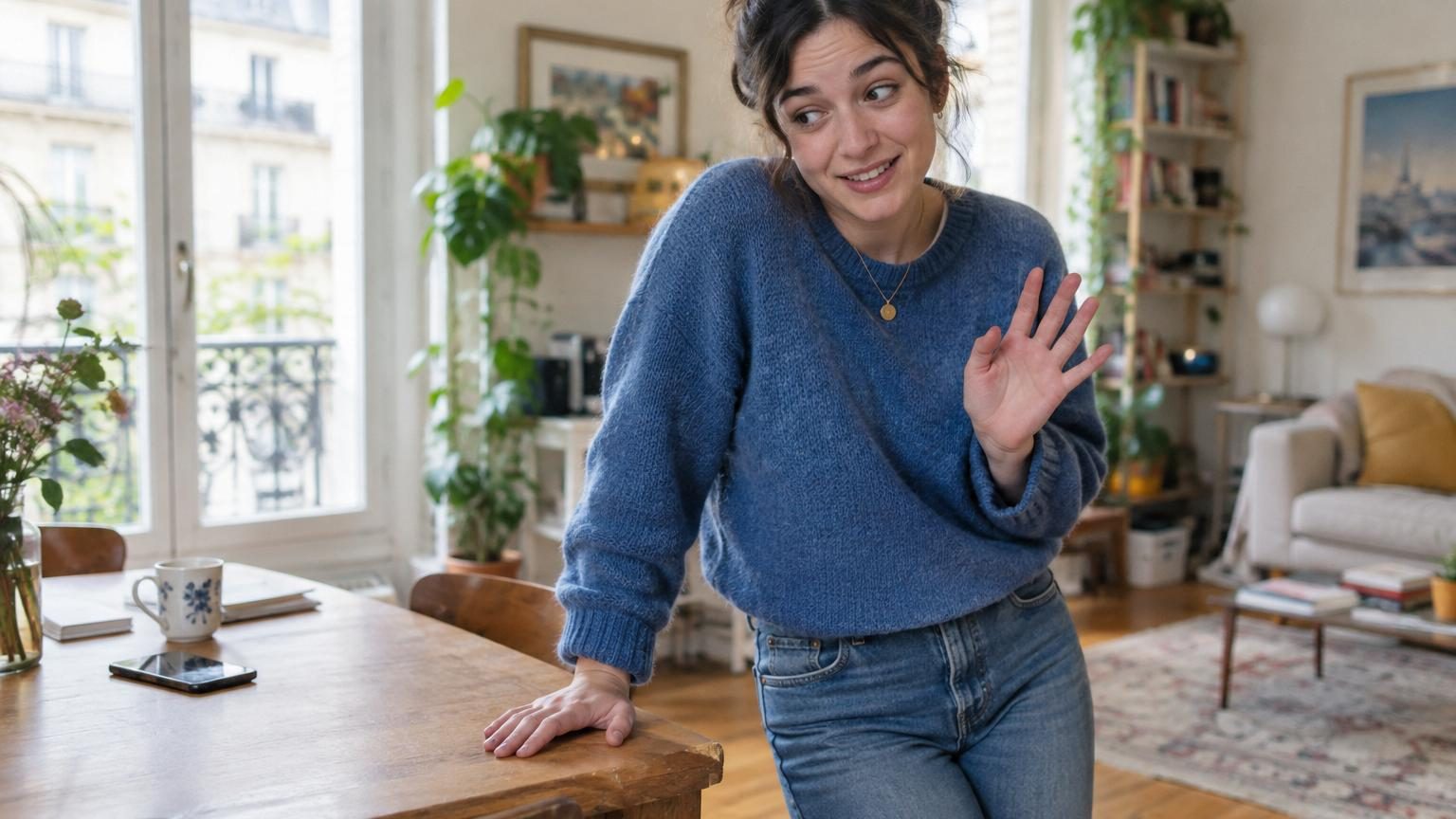 Vous dites « pardon » à une table quand vous vous cognez : selon les psychologues, cela révèle 5 traits positifs
